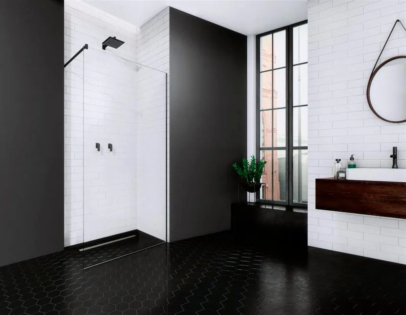 Душевая перегородка Radaway Modo New Black II 80 Sancos — официальный сайт