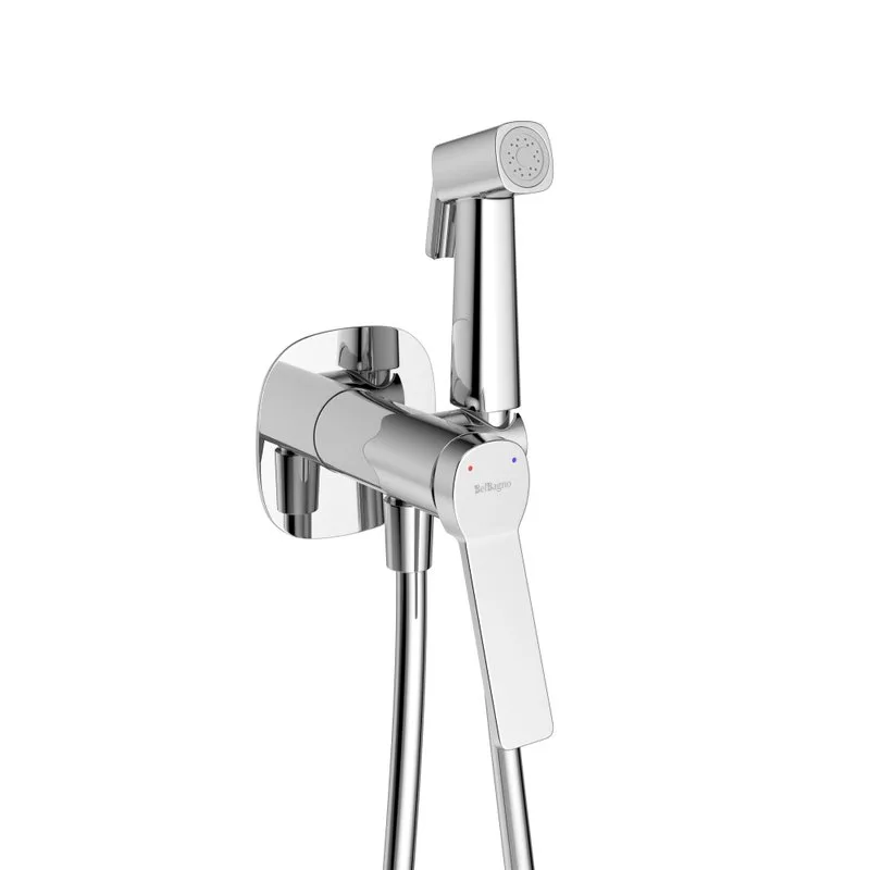Гигиенический душ BelBagno Albano ALBANO-HGN-CRM, со смесителем, хром Sancos — официальный сайт