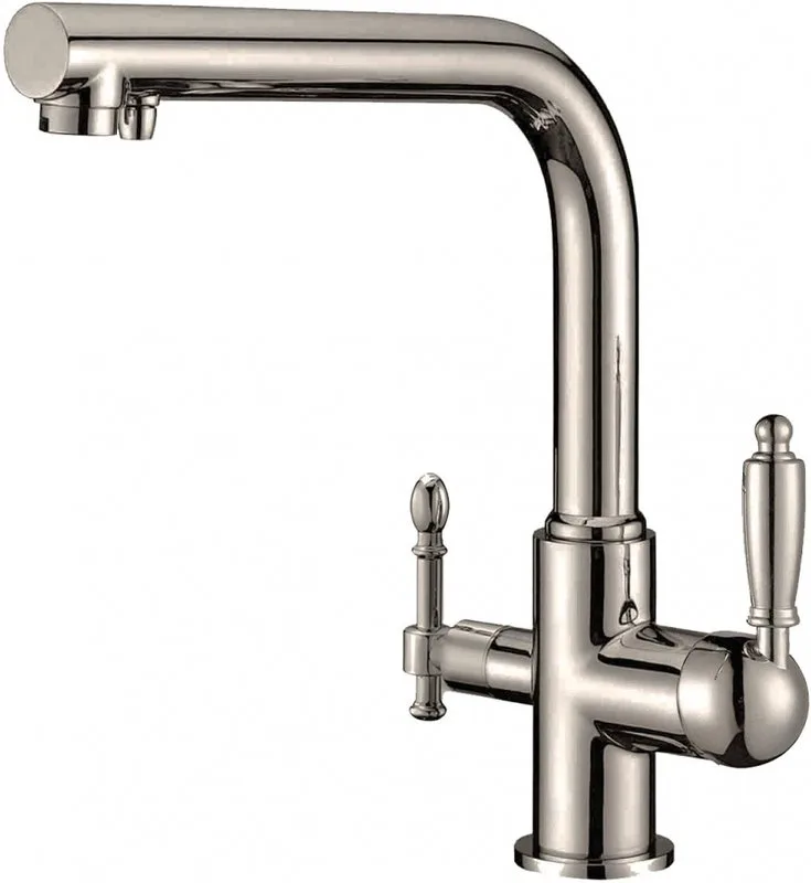 Смеситель для кухни Zorg Clean Water ZR 313 YF-33 NICKEL Sancos — официальный сайт