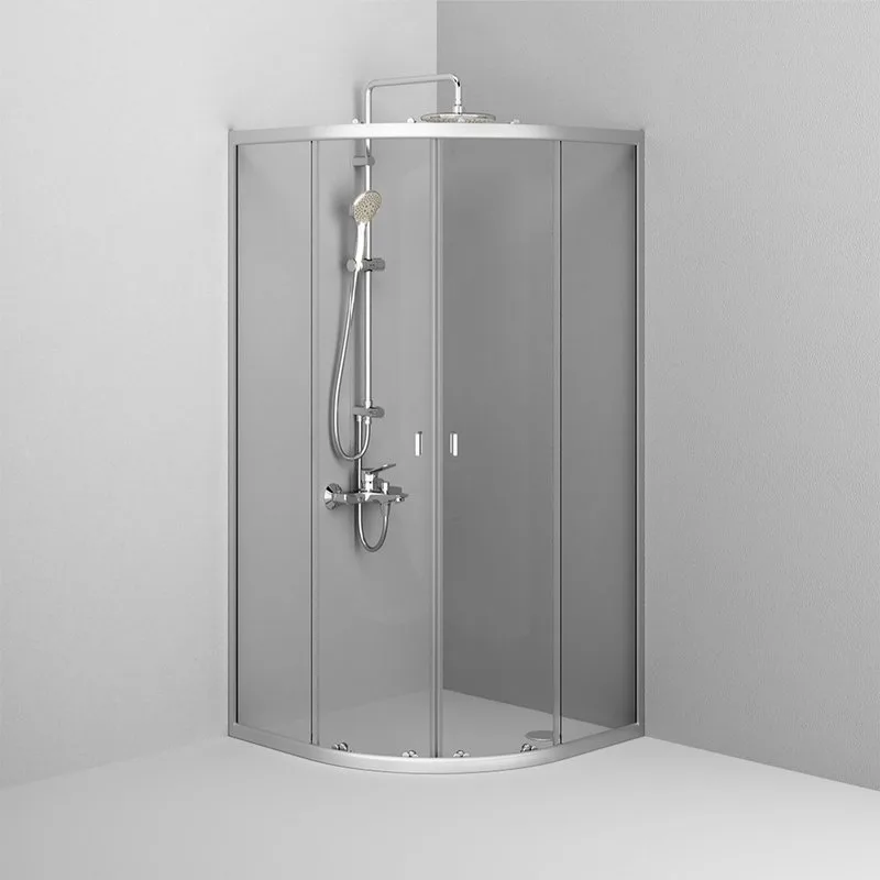 Душевой уголок AM.PM X-Joy Twin Slide W88G-205-090MT64 90x90, профиль матовый хром Sancos — официальный сайт