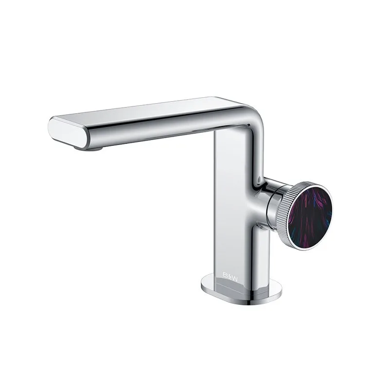 Смеситель для раковины Black&White Gravity 7207C chrome Sancos — официальный сайт