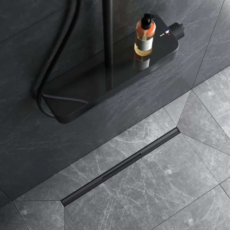 Душевой трап (лоток) AM.PM MasterFlow Slim line 60 см, черный матовый Sancos — официальный сайт