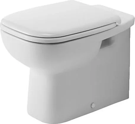 Крышка-сиденье Duravit D-code 0067390000 с микролифтом, петли хром Sancos — Оригинал