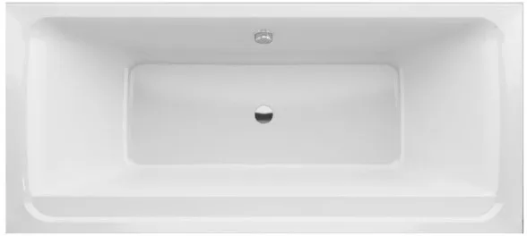 Акриловая ванна ALBA SPA Barselona 2.0 без опоры 180x80 см, пристенная, белая Sancos — официальный сайт