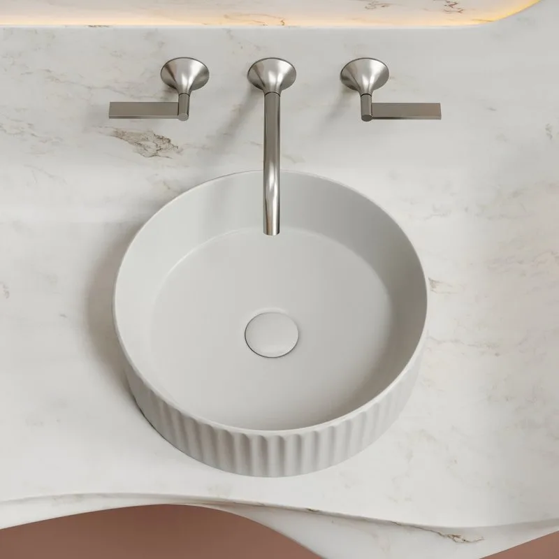 Накладная раковина Ceramicanova Element CN6057MSG серая матовая Sancos — официальный сайт