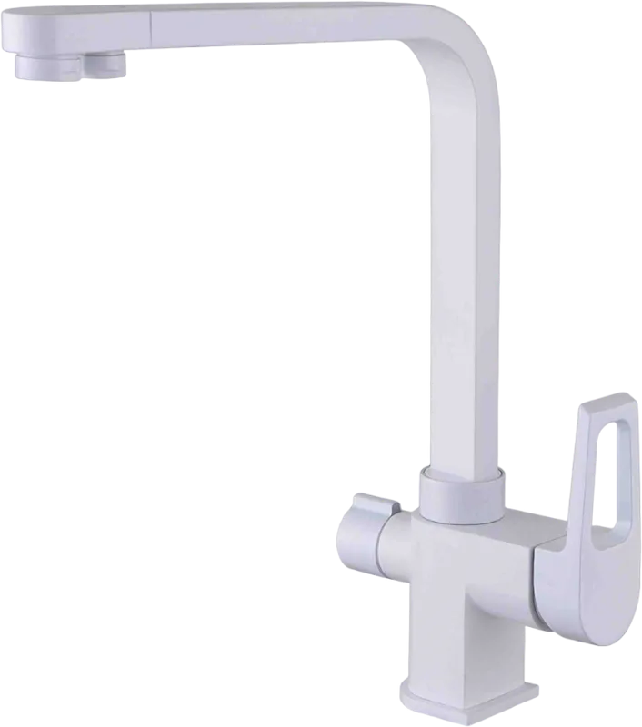 Смеситель для кухни Zorg Clean Water ZR 334 YF white Sancos — официальный сайт