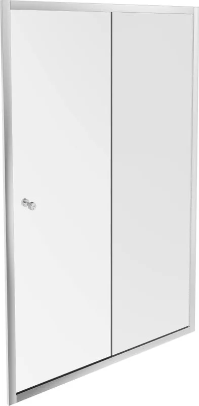 Душевая дверь в нишу Jacob Delafon Serenity 120 профиль хром Sancos — официальный сайт