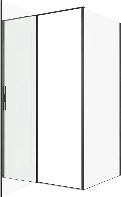 Душевой уголок Allen Brau Priority 120x100, профиль черный браш, стекло прозрачное Sancos — официальный сайт