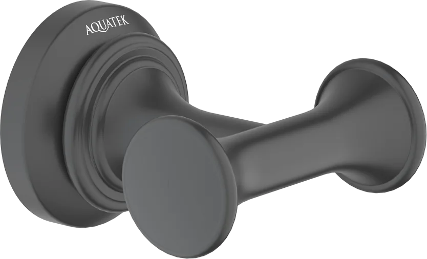 Крючок AQUATEK Классик AQ4502MB матовый черный Sancos — официальный сайт