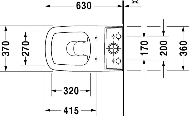 Унитаз-компакт напольный Duravit DuraStyle 215509 сиденье 0063790000 с микролифтом Sancos — официальный сайт