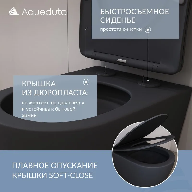 Унитаз подвесной Aqueduto Ovo Plus OVOT0240 Sancos — официальный сайт