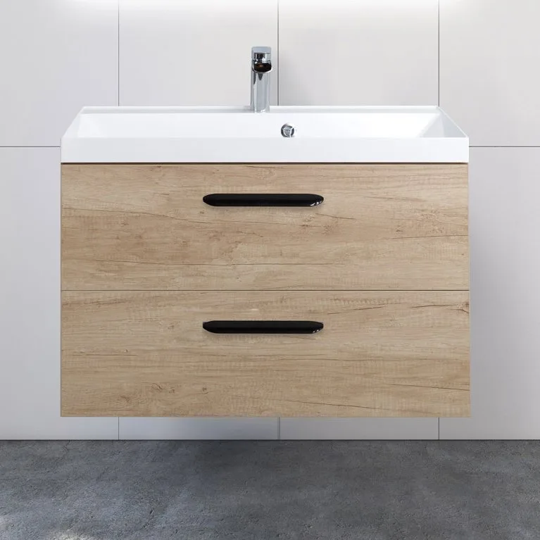 Тумба под раковину без столешницы BelBagno Aurora 80 rovere nebrasca nature Sancos — официальный сайт