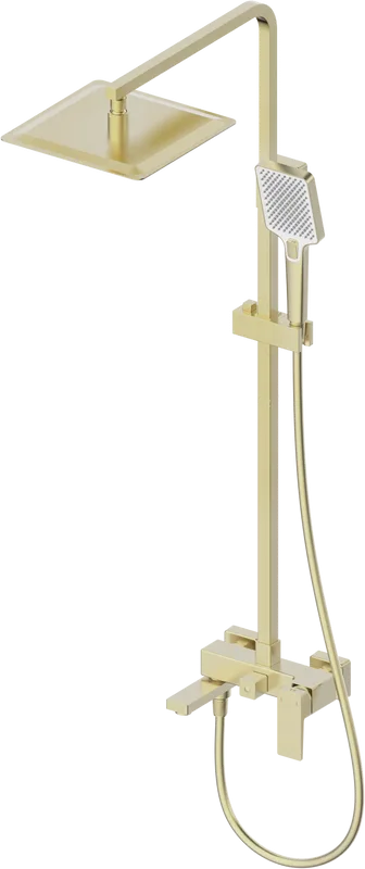 Душевая стойка Wonzon & Woghand CUBE 2.0 WW-88047068-BG, брашированное золото Sancos — официальный сайт