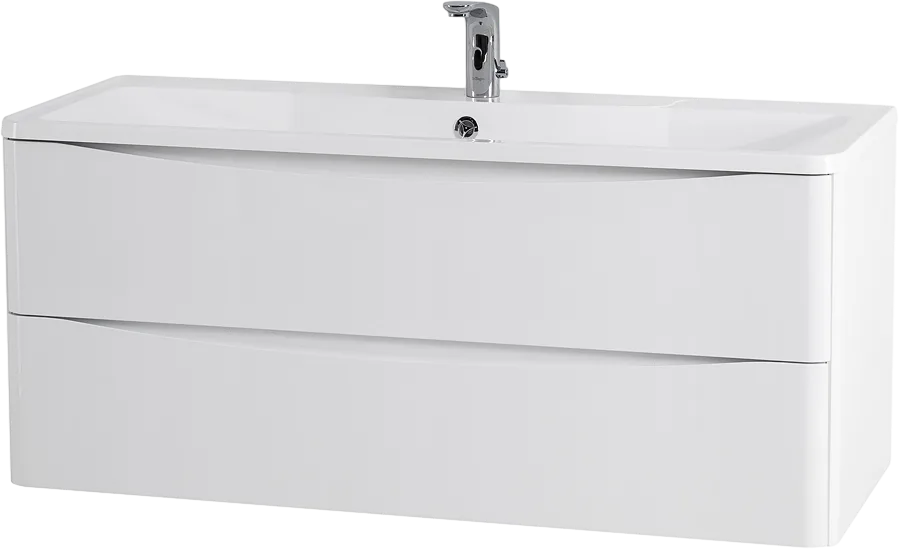 Тумба под раковину без столешницы BelBagno Acqua 120 подвесная, bianco lucido Sancos — официальный сайт