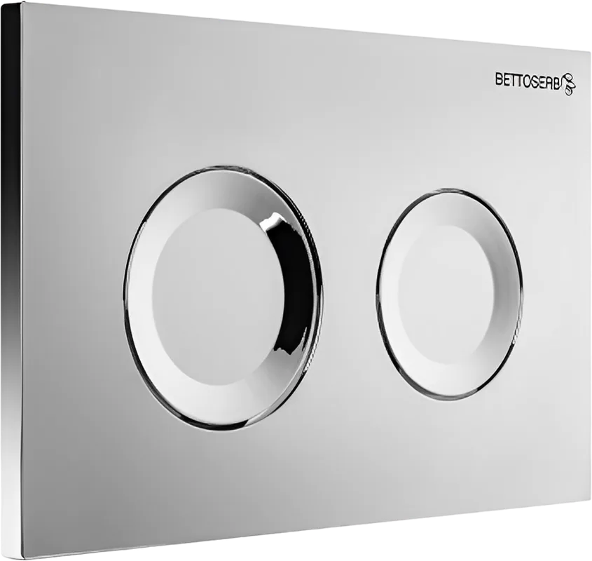 Кнопка смыва BETTOSERB Sava Fix Slim Sitnica 40006468 хром матовый Sancos — официальный сайт