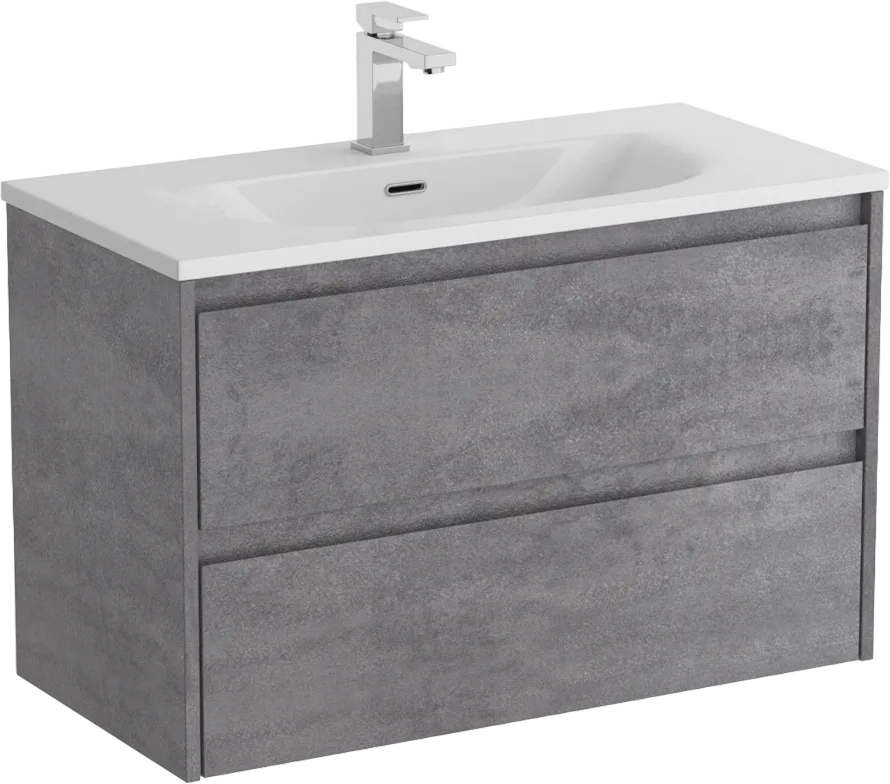 Тумба под раковину без столешницы BelBagno Kraft 39 80 cemento grigio Sancos — официальный сайт