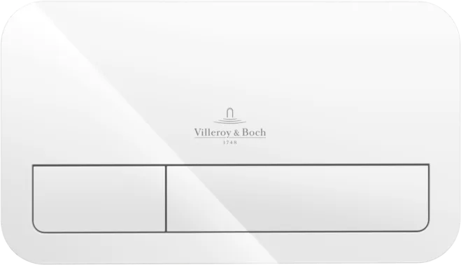 Кнопка смыва Villeroy & Boch Viconnect 9224 9068 белая Sancos — официальный сайт