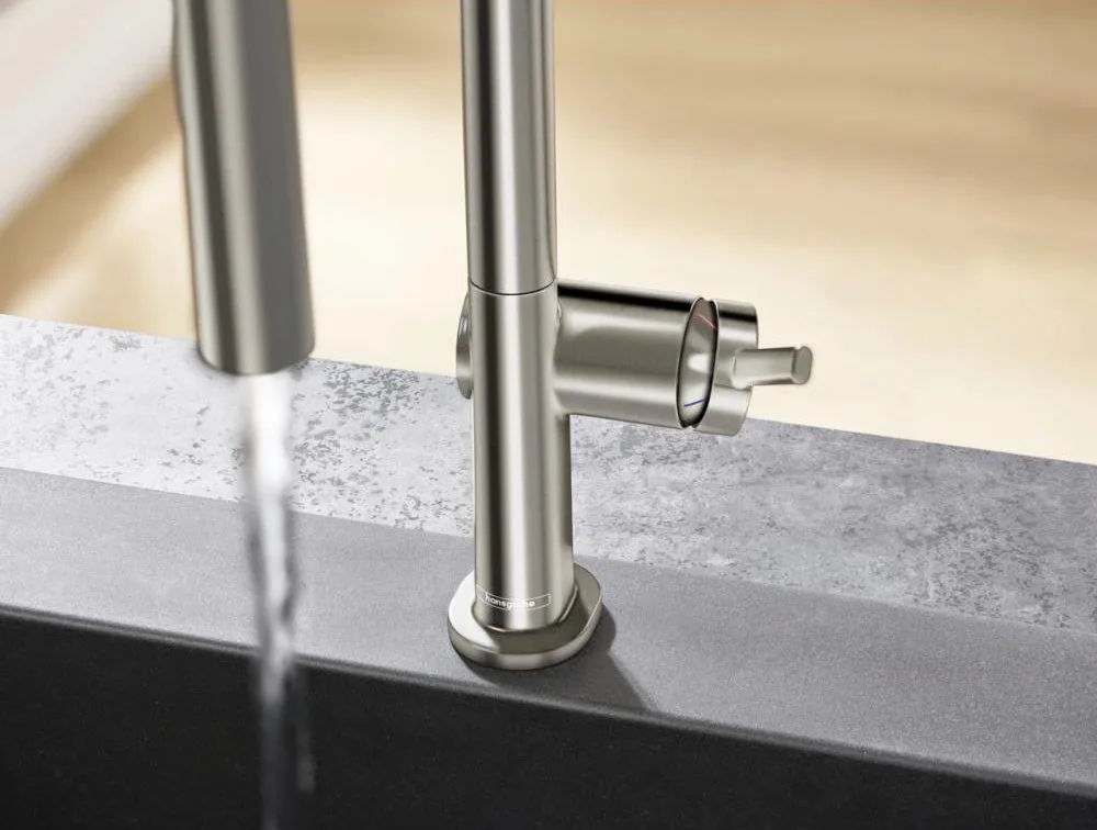 Смеситель для кухни Hansgrohe Talis M54 72802800 сталь Sancos — официальный сайт