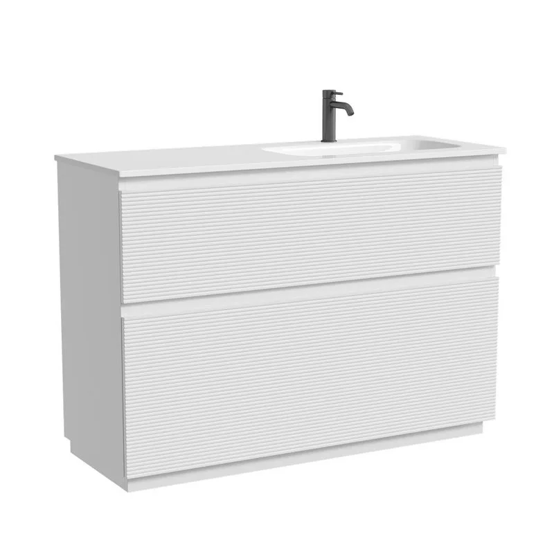 Тумба под раковину Sancos Folk Floor 120 напольная правая Bianco (белый), FL120FRW Sancos — официальный сайт