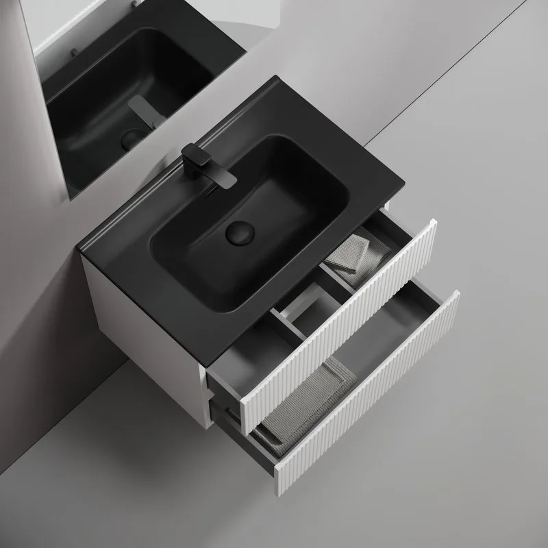 Тумба с раковиной Sancos Snob T 70 bianco, раковина CN7007MB Sancos — официальный сайт