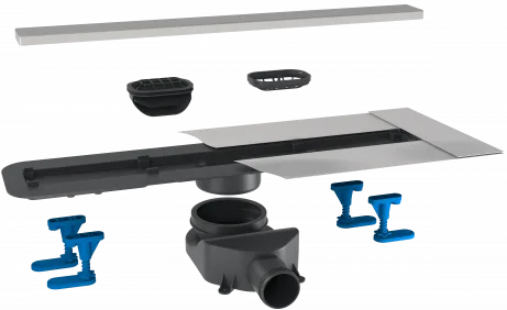 Душевой трап (лоток) BETTOSERB Frameless Line 550 Drain, матовый хром Sancos — официальный сайт