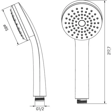 Душевая лейка IDDIS Hand Shower 0011F85I18 Sancos — официальный сайт