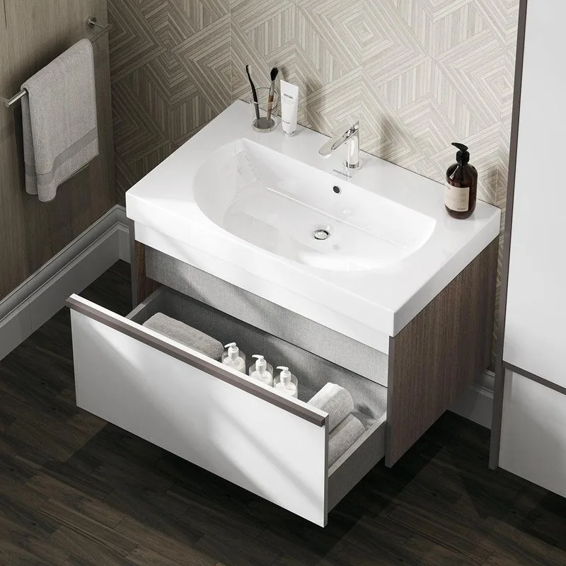 Тумба под раковину без столешницы KERAMA MARAZZI Modula 80 подвесная, арабика Sancos — официальный сайт
