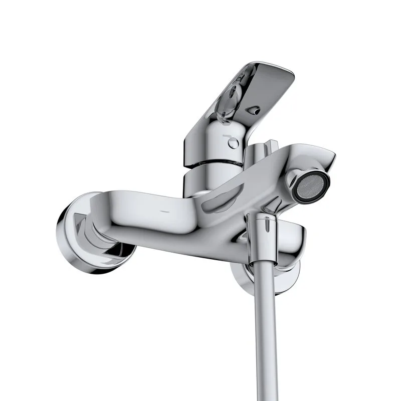 Смеситель для ванны с душем BelBagno Due VASM-CRM, хром Sancos — официальный сайт