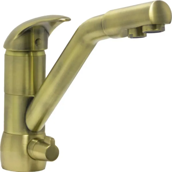 Смеситель для кухни Seaman Barcelone SSL-5361 light bronze Sancos — Оригинал