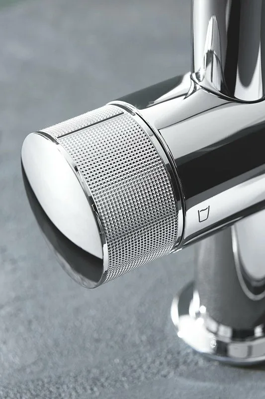 Смеситель для кухни Grohe Blue Pure BauCurve 30385000, с фильтром Sancos — официальный сайт