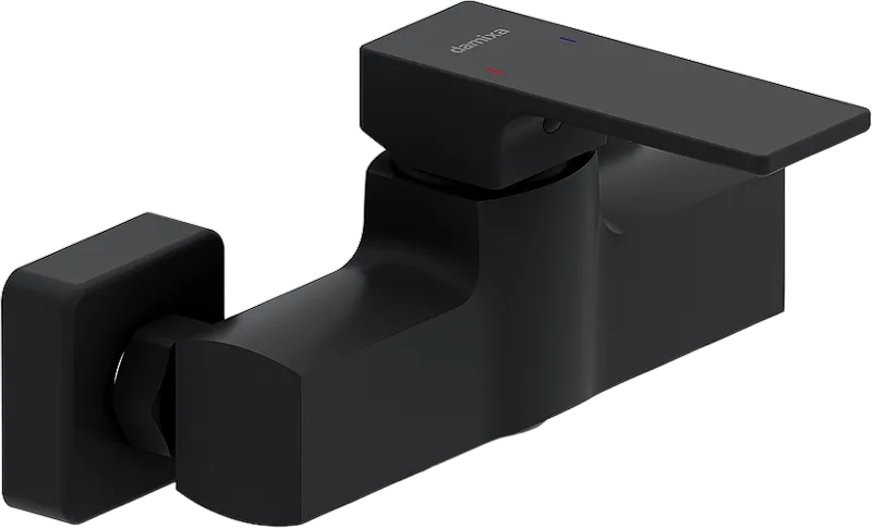 Смеситель для душа Damixa Gala 532000300 матовый черный Sancos — официальный сайт
