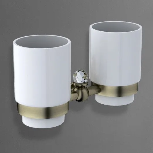 Стакан Art&Max Antic Crystal AM-E-2688SJ-Br двойной Sancos — официальный сайт