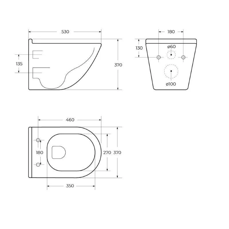 Чаша для унитаза подвесного BelBagno Senso-R BB017CH-TOR Sancos — официальный сайт