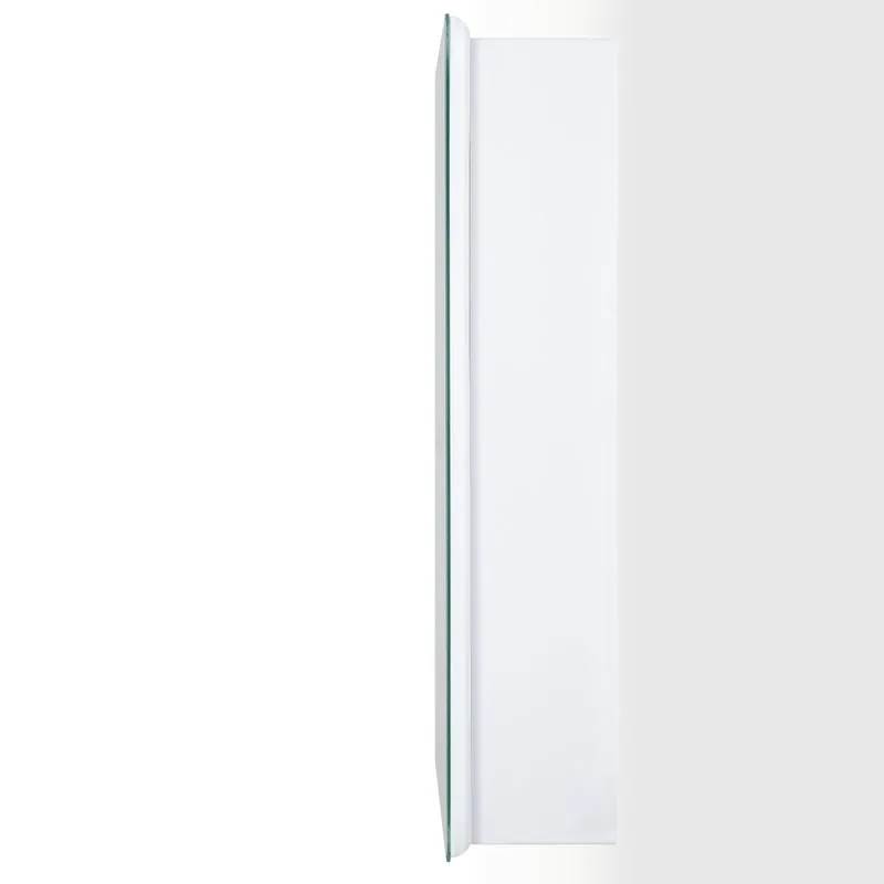 Зеркало-шкаф Art&Max Verona 60х80 L белое, с LED-подсветкой, 6000К Sancos — официальный сайт
