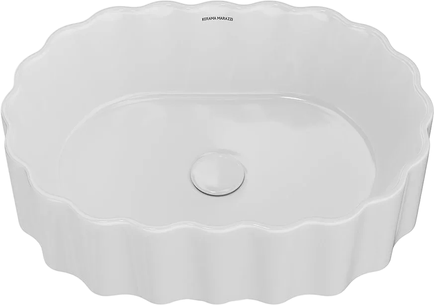 Накладная раковина KERAMA MARAZZI Conchiglia CC.wb.50\WHT Sancos — официальный сайт