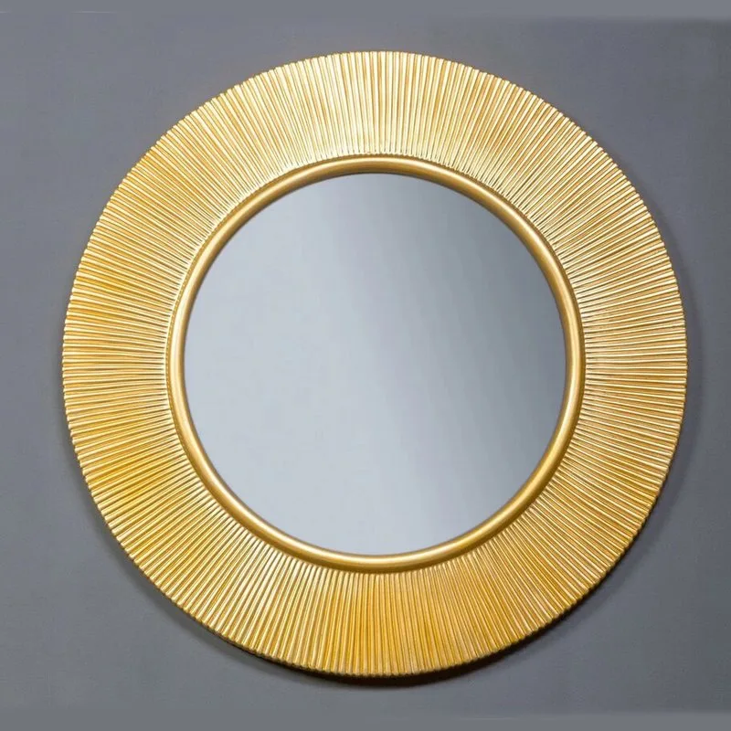 Зеркало круглое Armadi Art NeoArt Shine золото, с подсветкой Sancos — официальный сайт