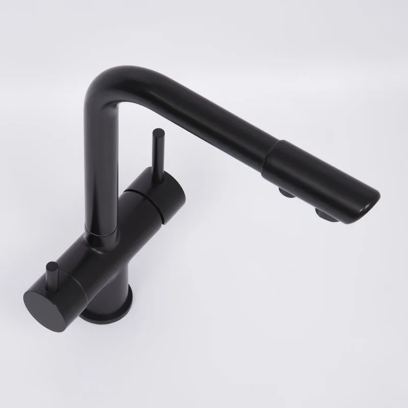 Смеситель для кухни Wasserkraft A8367 черный матовый Sancos — официальный сайт