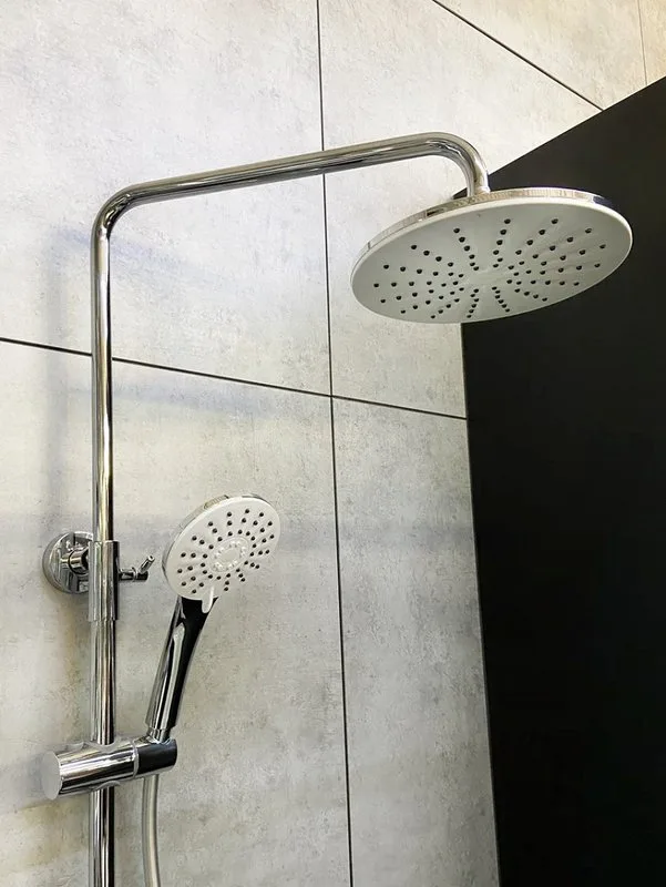 Душевая стойка AltroBagno Intento 030104 Cr, хром Sancos — официальный сайт