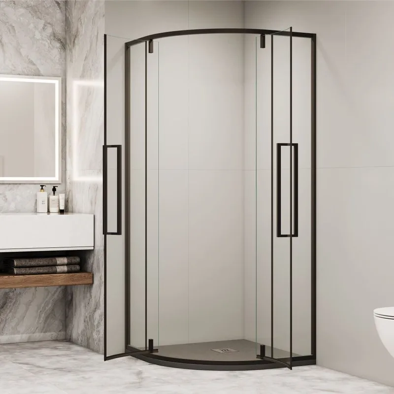 Душевой уголок RGW Stilvoll SV-53 B 100x100x200 профиль черный Sancos — официальный сайт