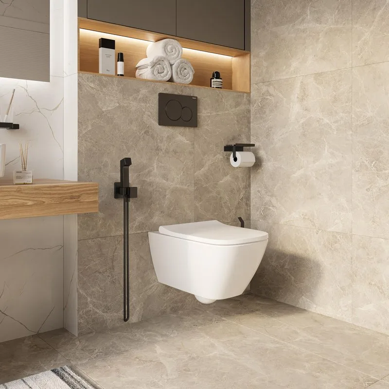 Унитаз подвесной Geberit Smyle Square 500.683.01.1 Sancos — официальный сайт