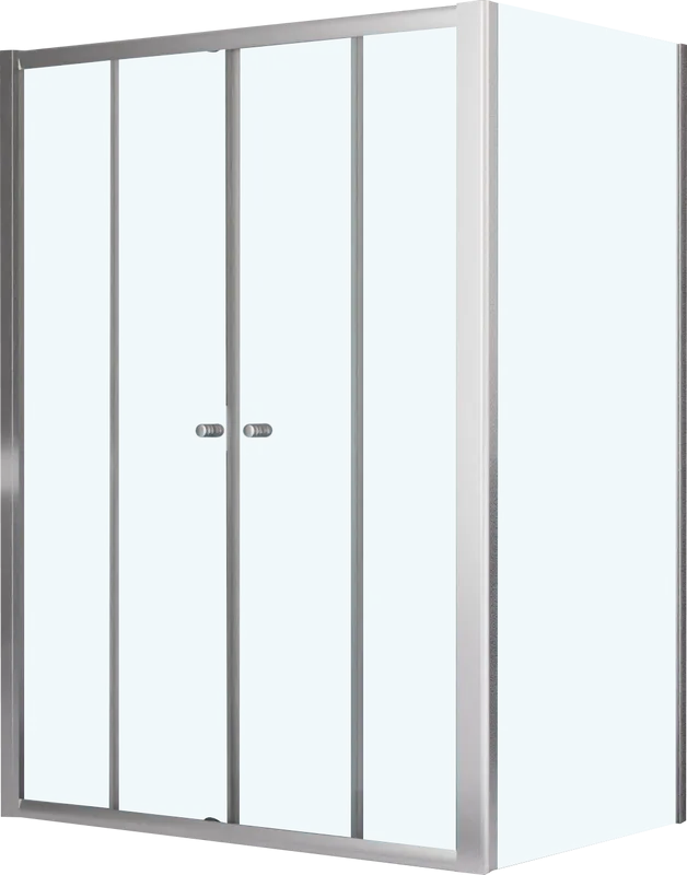 Душевой уголок RGW Classic CL-10+80 см (126-131)x80x185 профиль хром, стекло прозрачное Sancos — официальный сайт