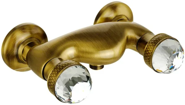 Смеситель для душа Migliore Axo Swarovski 18479 бронза Sancos — Оригинал