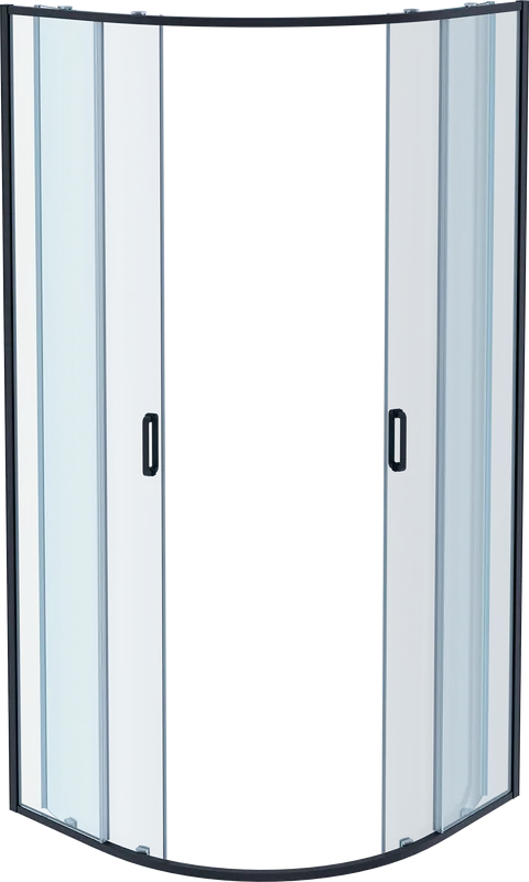 Душевой уголок AQUATEK AQ ARI RO 10020BL 100х100 см, черный матовый профиль Sancos — официальный сайт