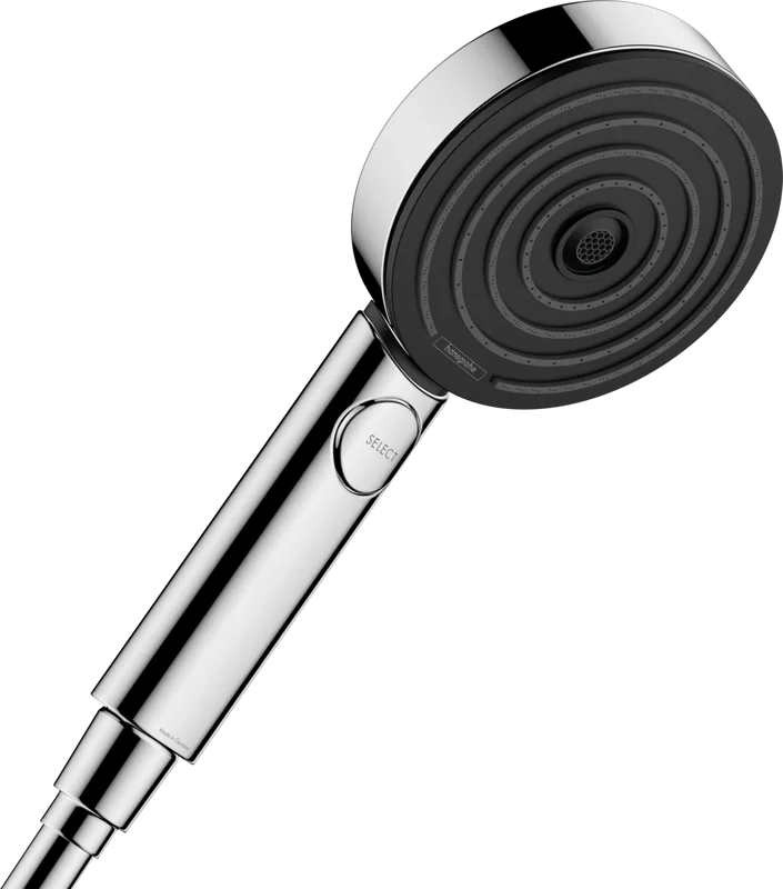 Душевая лейка Hansgrohe Pulsify Select 105 3jet 24101000 хром Sancos — официальный сайт