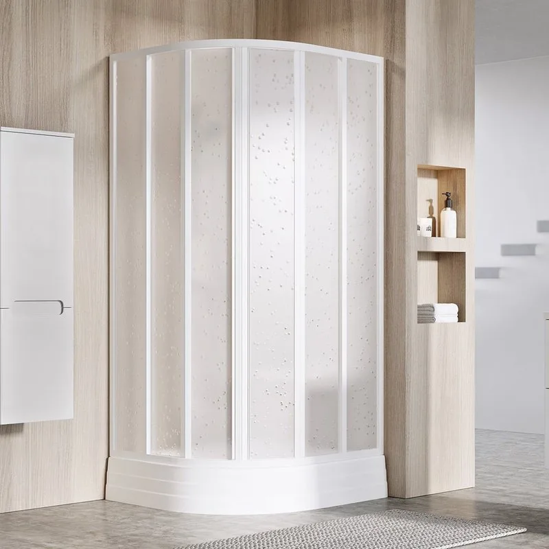 Душевой уголок Ravak Supernova SKKP6-90 195 Pearl, профиль белый Sancos — официальный сайт