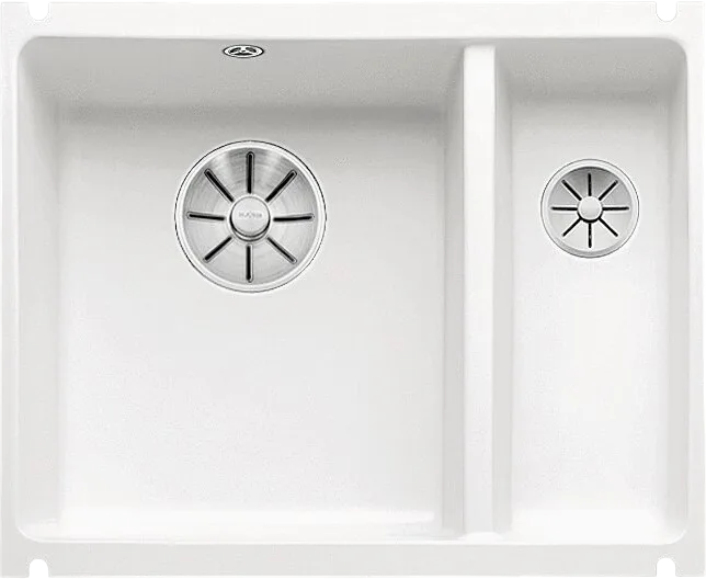 Мойка кухонная Blanco Subline 350/150-U белая Sancos — официальный сайт
