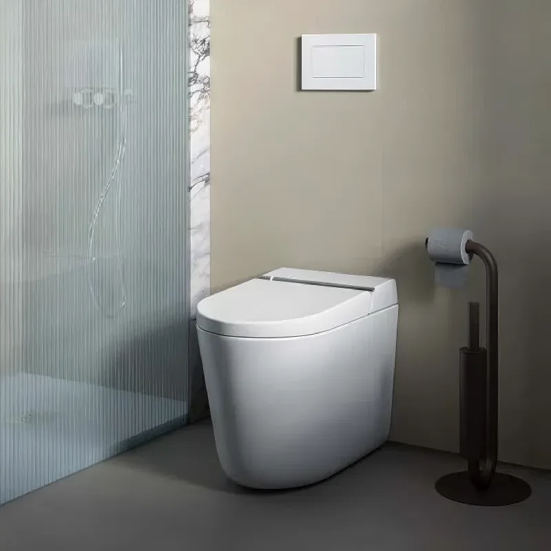 Умный унитаз напольный ArtCeram Hype KHYV002 05 00 Sancos — официальный сайт