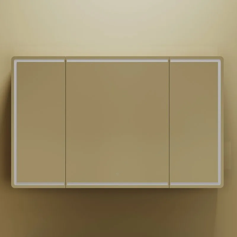 Зеркало-шкаф Sancos Mirror 120 с подсветкой, дуб чарльстон Sancos — официальный сайт