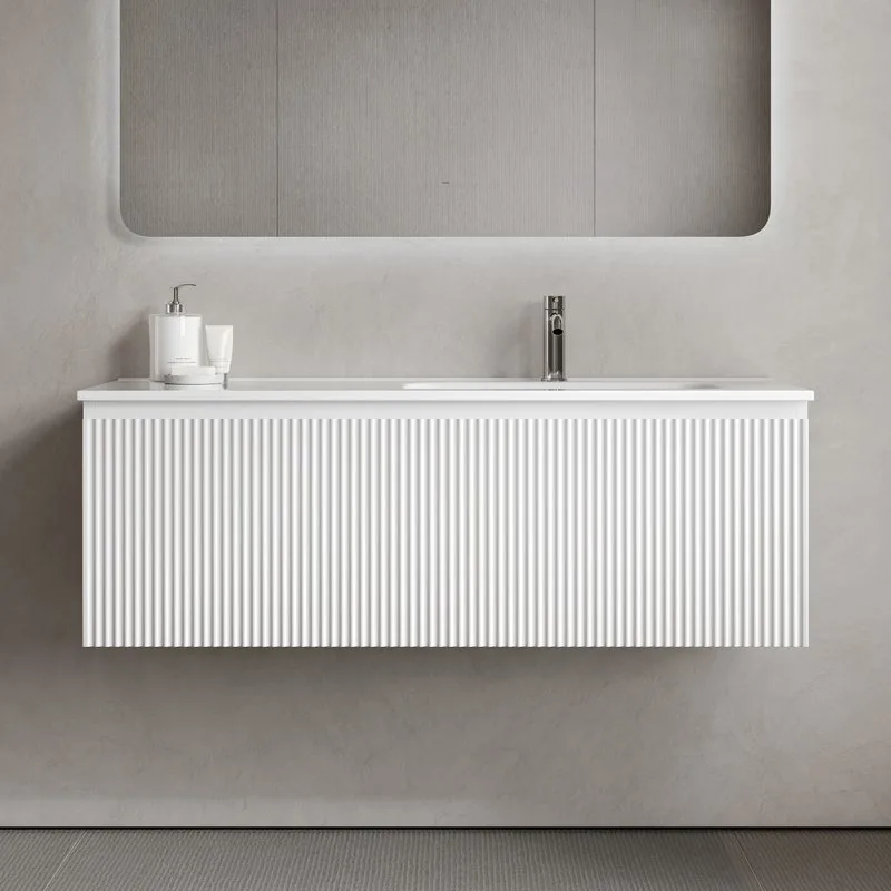 Тумба под раковину Sancos Snob R 1.0 120 подвесная Bianco (белый), SNR1.0120RW Sancos — официальный сайт