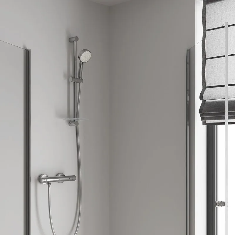 Термостатический смеситель Grohe Grohtherm 800 Cosmopolitan 34765000 для душа Sancos — официальный сайт